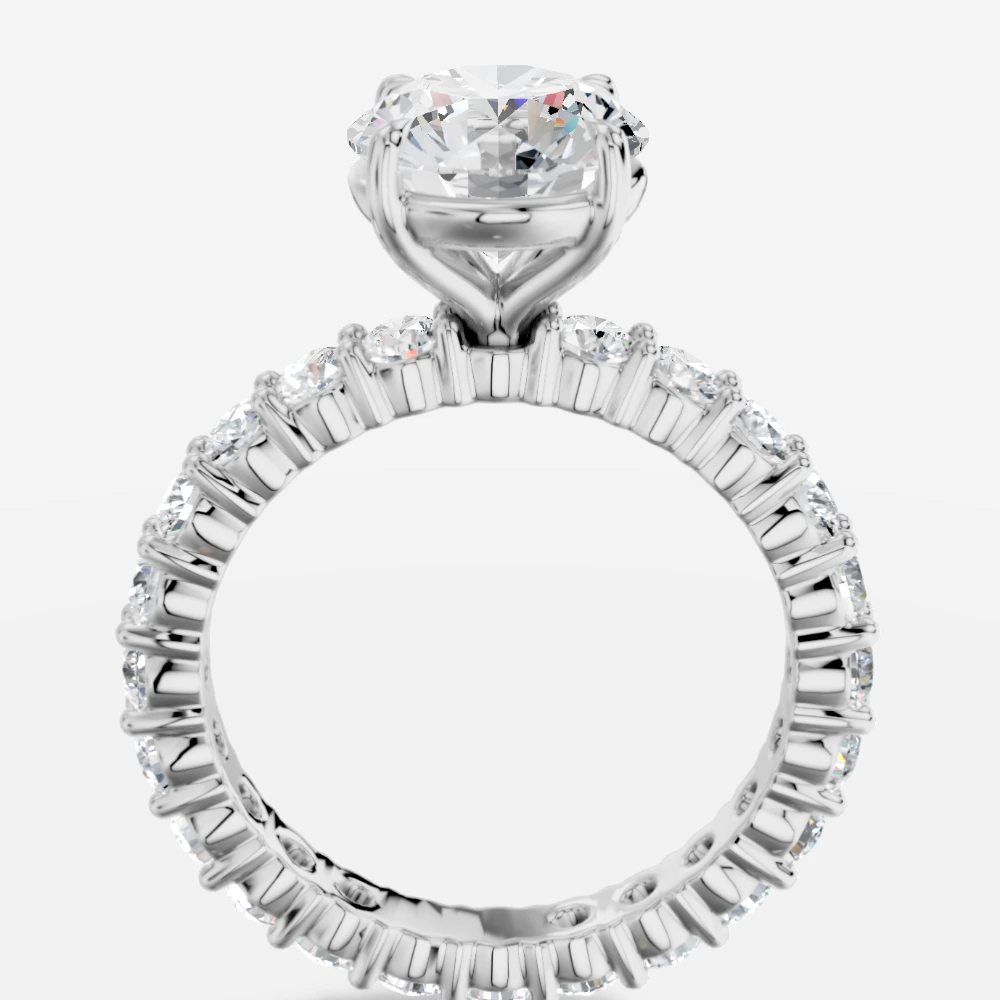 Imperial Lab-Grown Diamond Ring · round cut · lab-grown diamond ring · white gold