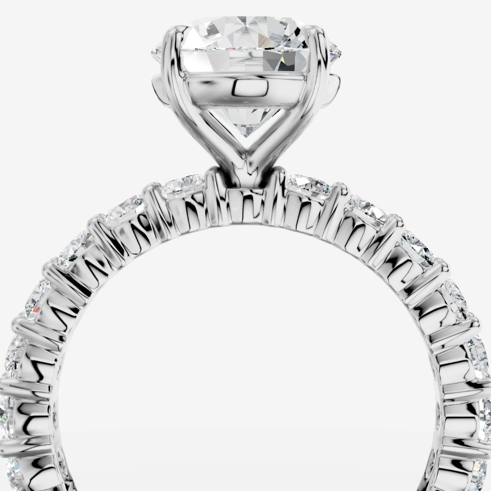 Imperial Lab-Grown Diamond Ring · round cut · lab-grown diamond ring · white gold