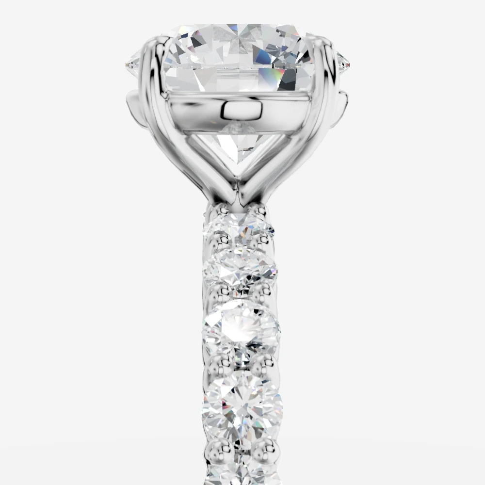 Imperial Lab-Grown Diamond Ring · round cut · lab-grown diamond ring · white gold