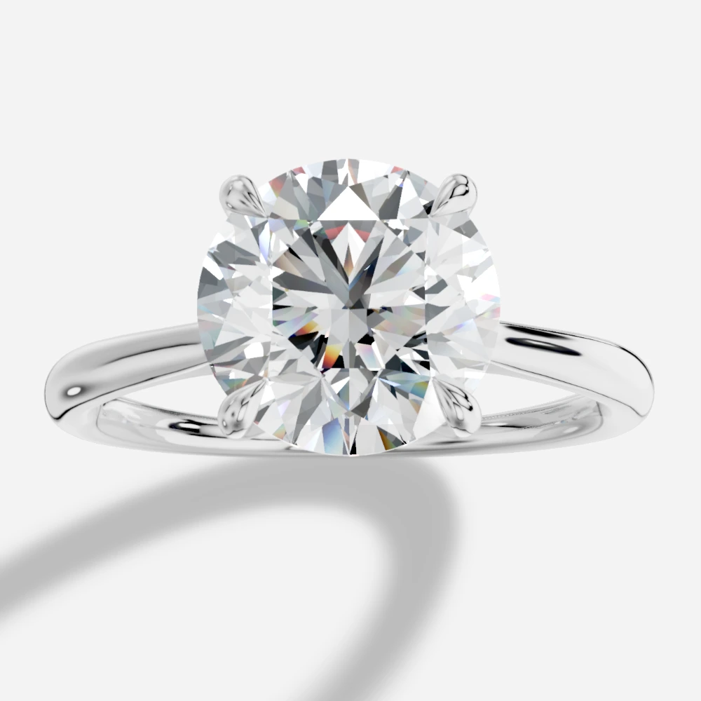 Elite Lab-Grown Diamond Solitaire Ring