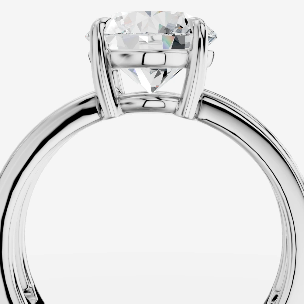 Eterna Lab-Grown Diamond Ring · round cut · lab-grown diamond ring · white gold