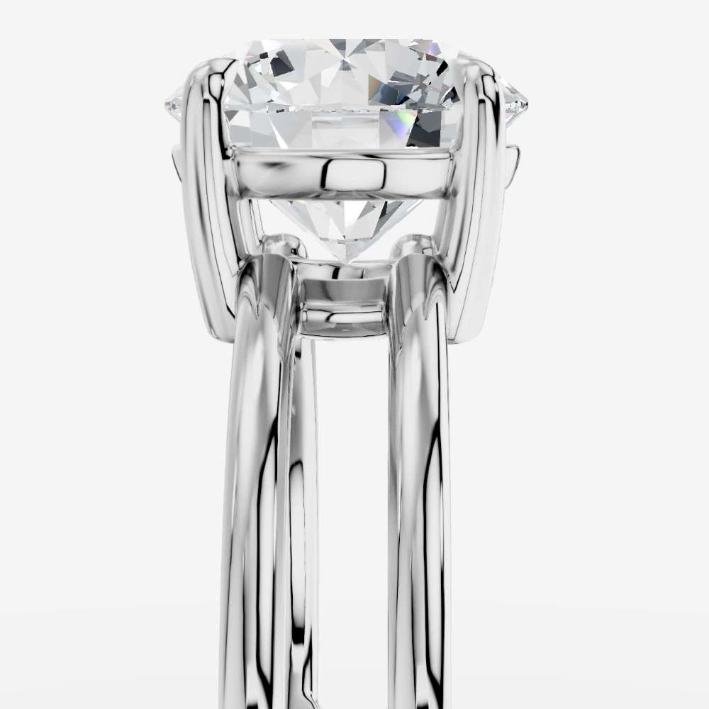 Eterna Lab-Grown Diamond Ring · round cut · lab-grown diamond ring · white gold