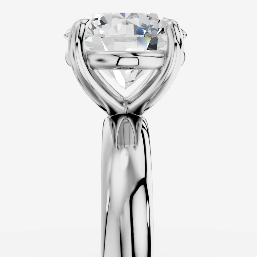 Aurelia Lab-Grown Diamond Ring · round cut · lab-grown diamond ring · white gold