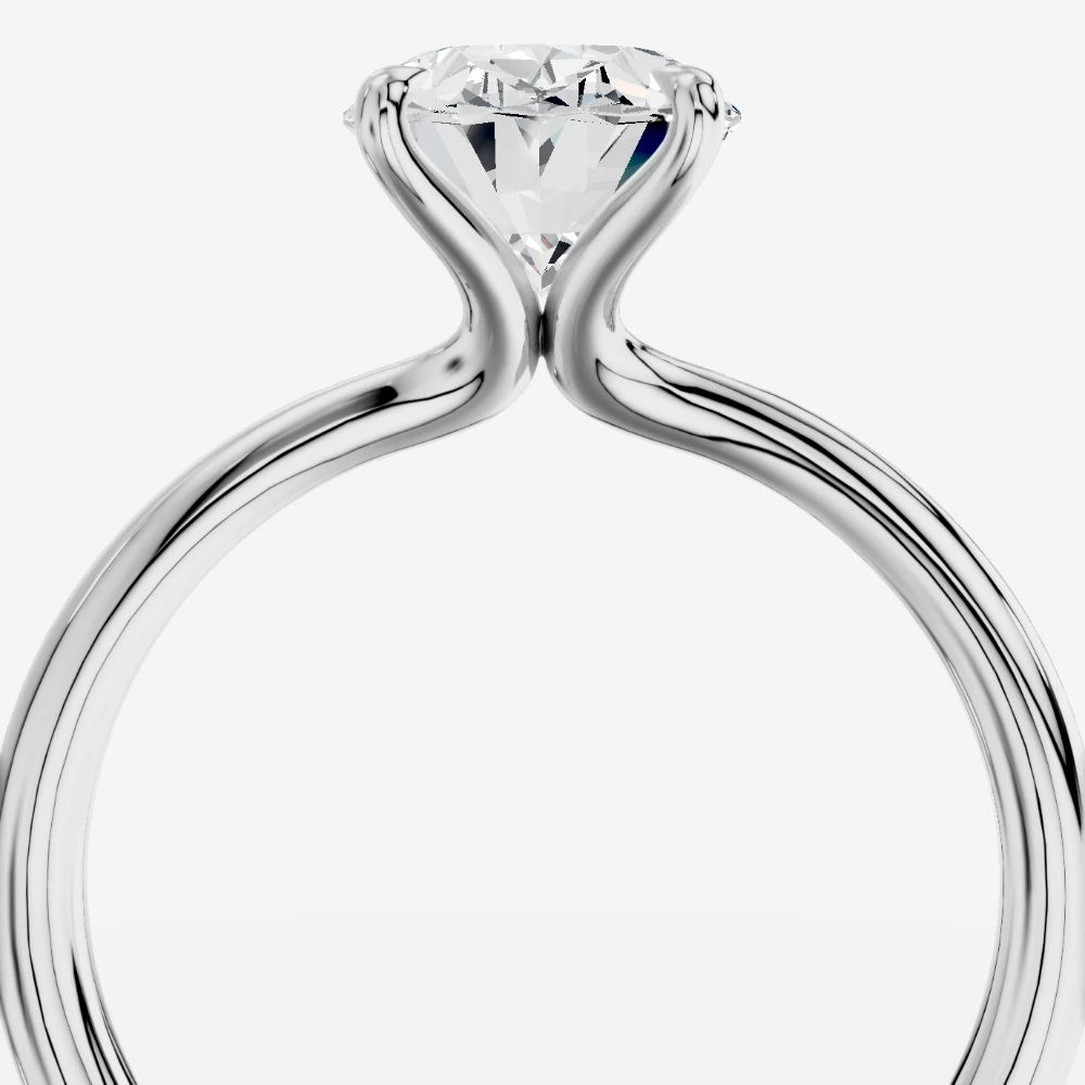 Cybele Oval Laboratuvar Pırlantası Yüzük · oval kesim · laboratuvar pırlantası yüzük · beyaz altın