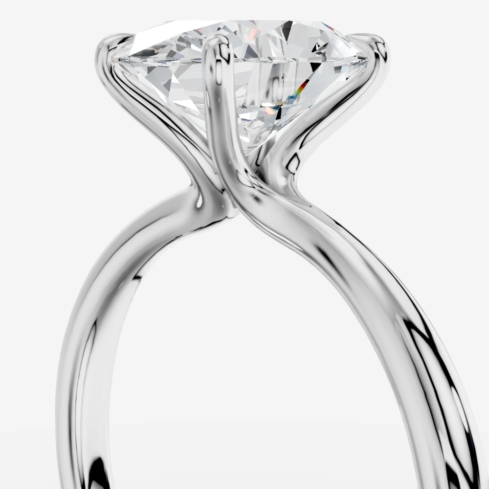 Cybele Oval-Cut Lab-Grown Diamond Ring alternate view