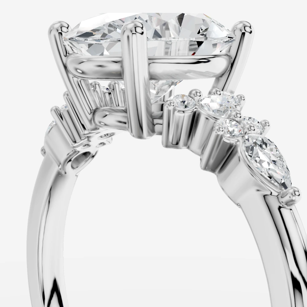 Veloria Oval-Cut Lab-Grown Diamond Ring alternate view