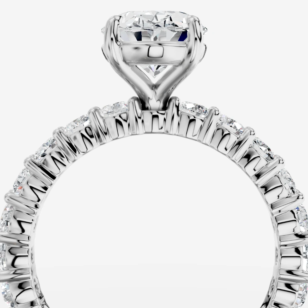 Imperial Oval Lab-Grown Diamond Ring · oval cut · lab-grown diamond ring · white gold
