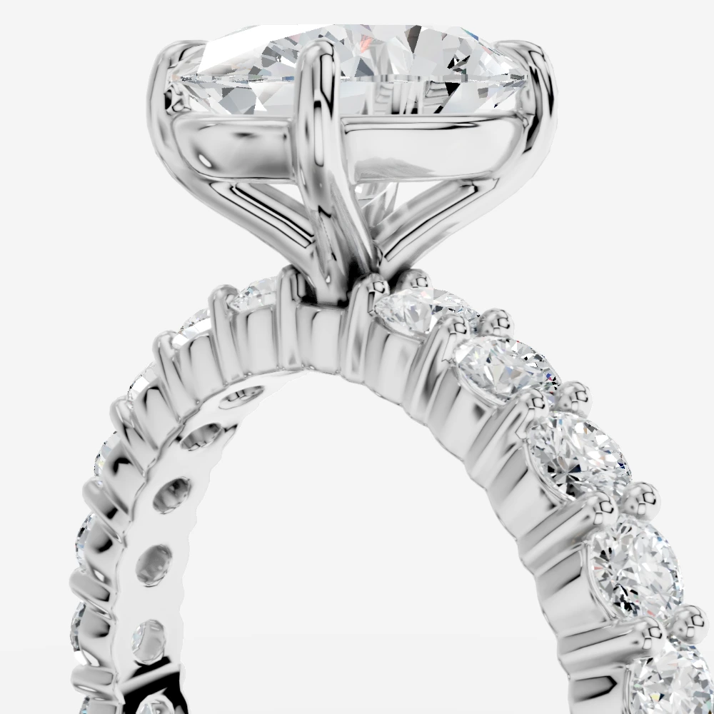 Imperial Oval Lab-Grown Diamond Ring · oval cut · lab-grown diamond ring · white gold