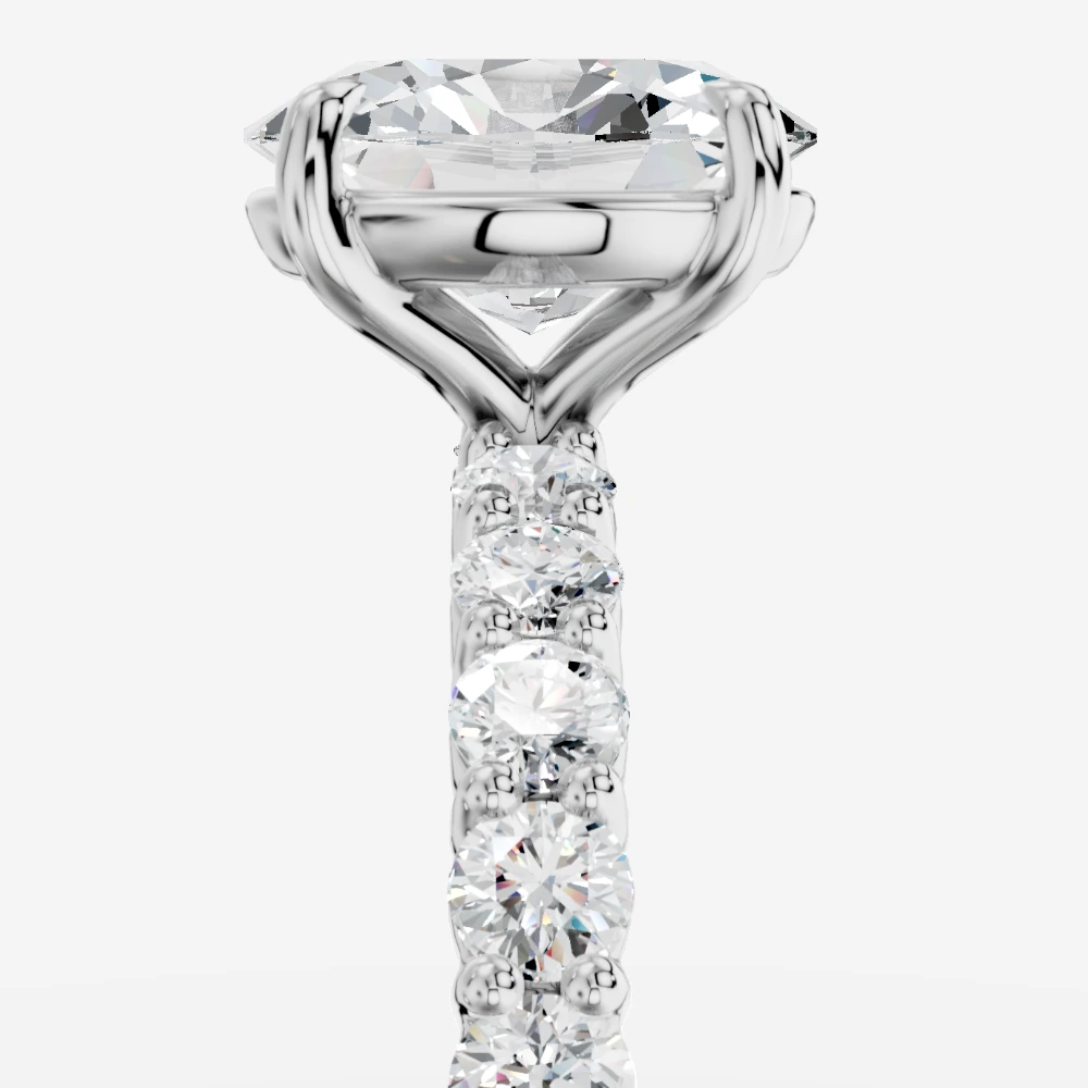 Imperial Oval Lab-Grown Diamond Ring · oval cut · lab-grown diamond ring · white gold