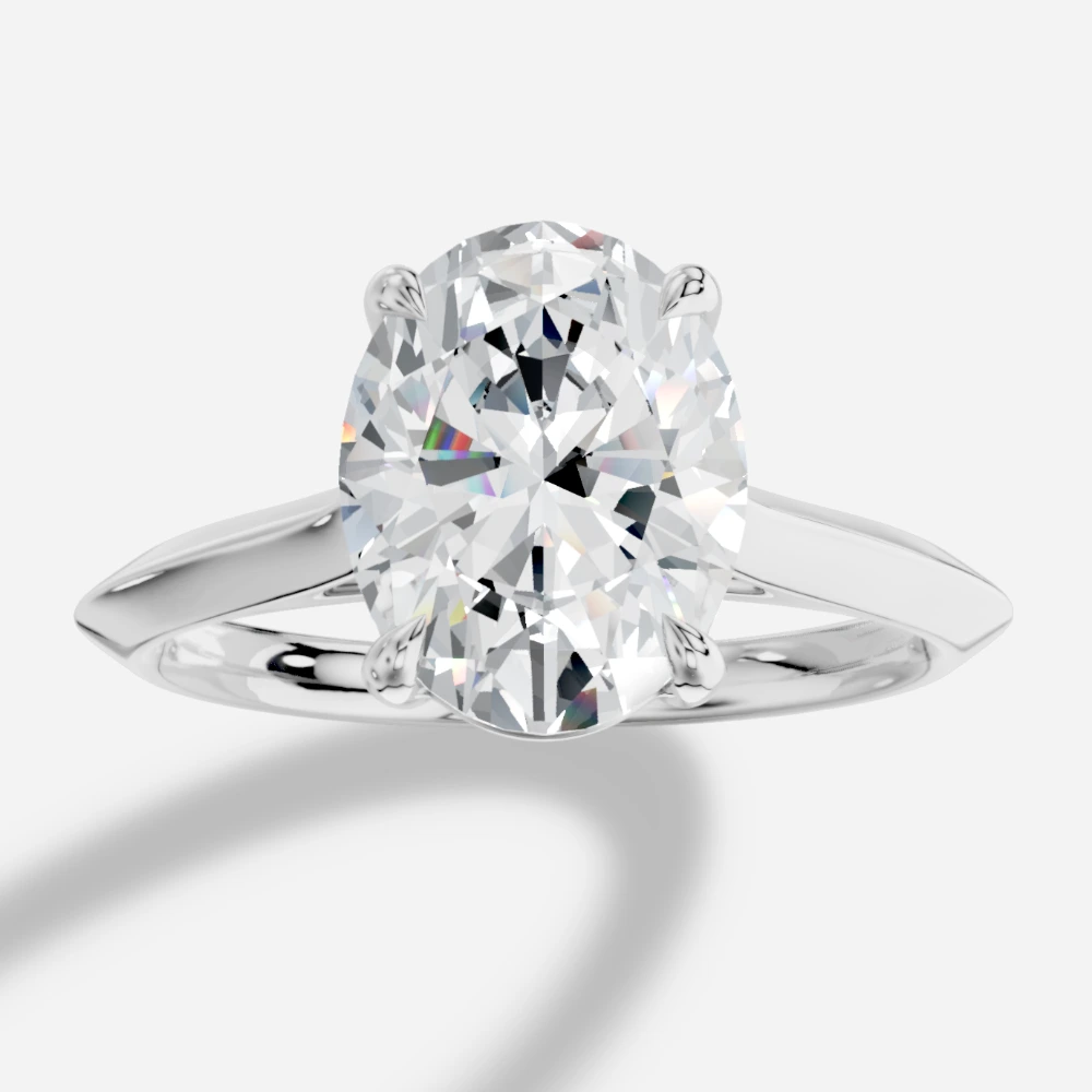 Meliora Oval-Cut Lab-Grown Diamond Ring