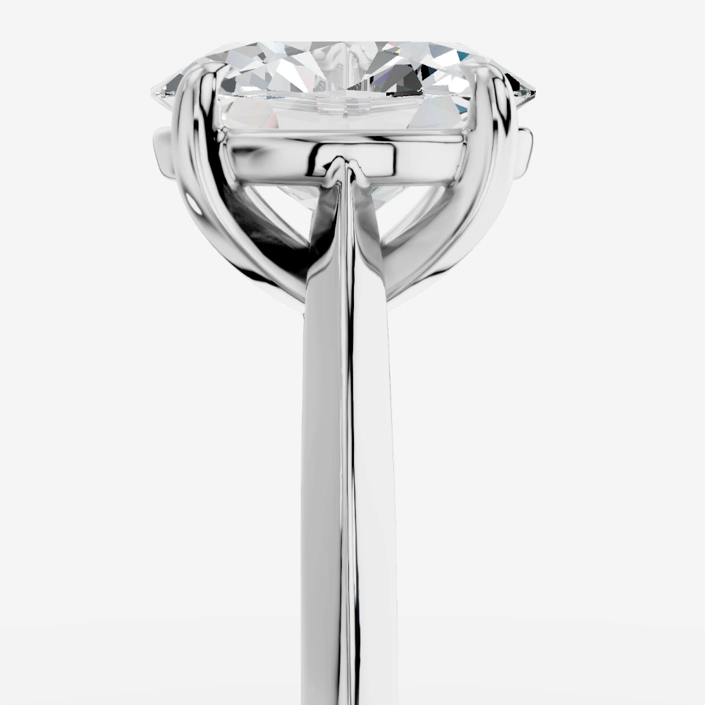 Meliora Oval Lab-Grown Diamond Ring · oval cut · lab-grown diamond ring · white gold