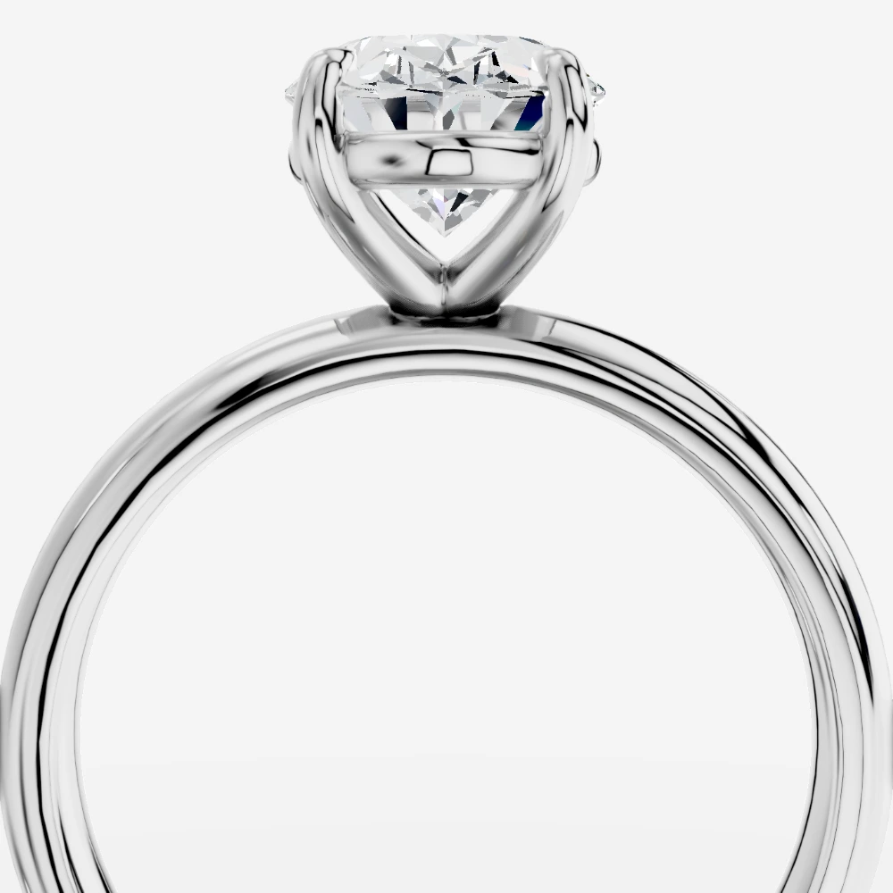Eirene Oval Lab-Grown Diamond Ring · oval cut · lab-grown diamond ring · white gold