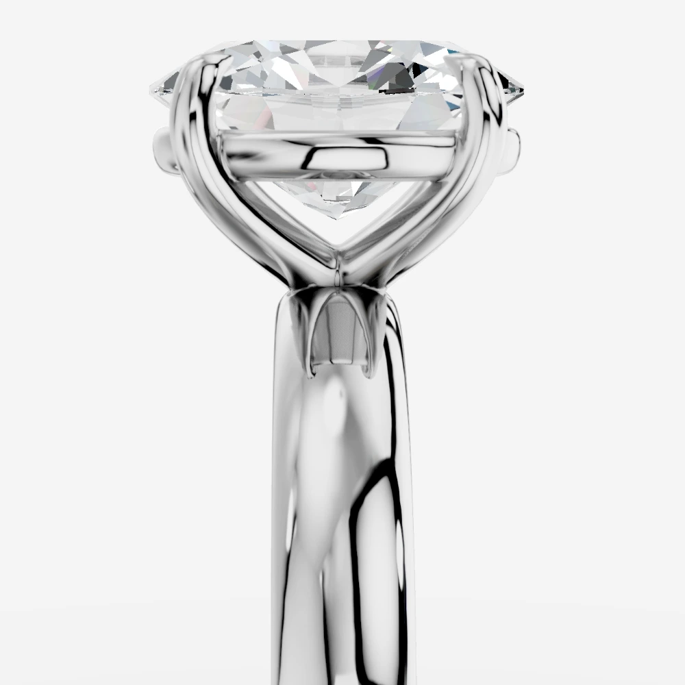 Eirene Oval Lab-Grown Diamond Ring · oval cut · lab-grown diamond ring · white gold