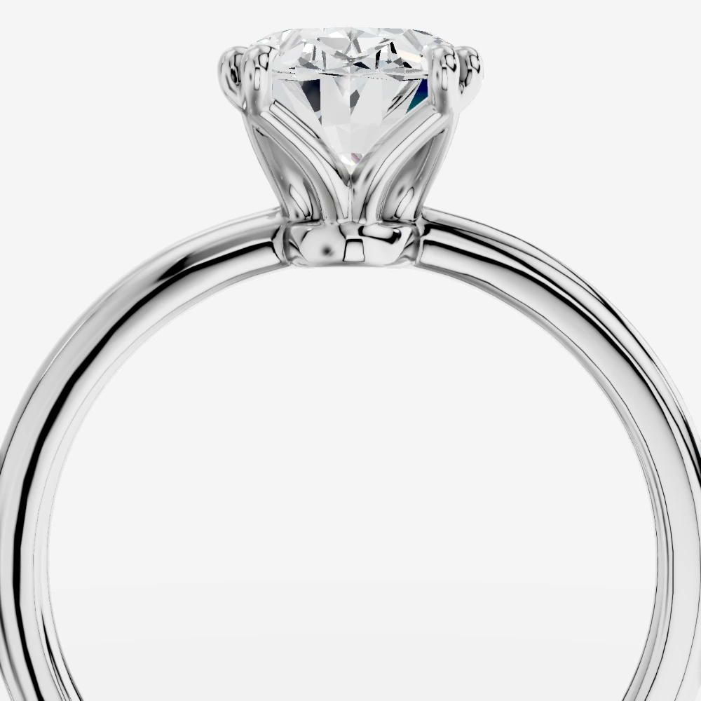 Lydia Oval Lab-Grown Diamond Ring · oval cut · lab-grown diamond ring · white gold