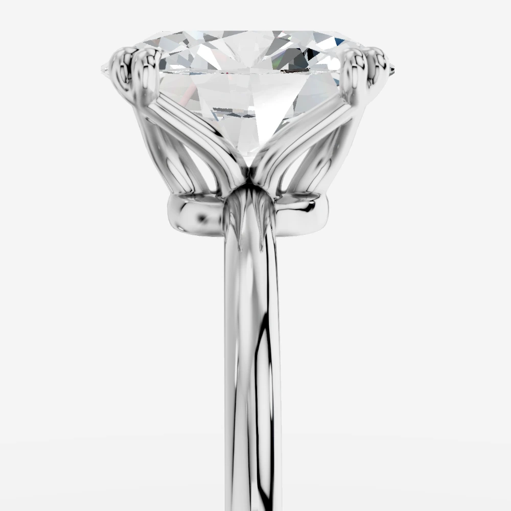 Lydia Oval Lab-Grown Diamond Ring · oval cut · lab-grown diamond ring · white gold