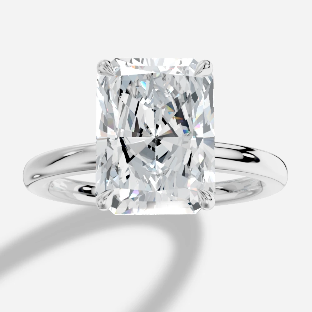 Elysium Radiant-Cut Lab-Grown Diamond Ring