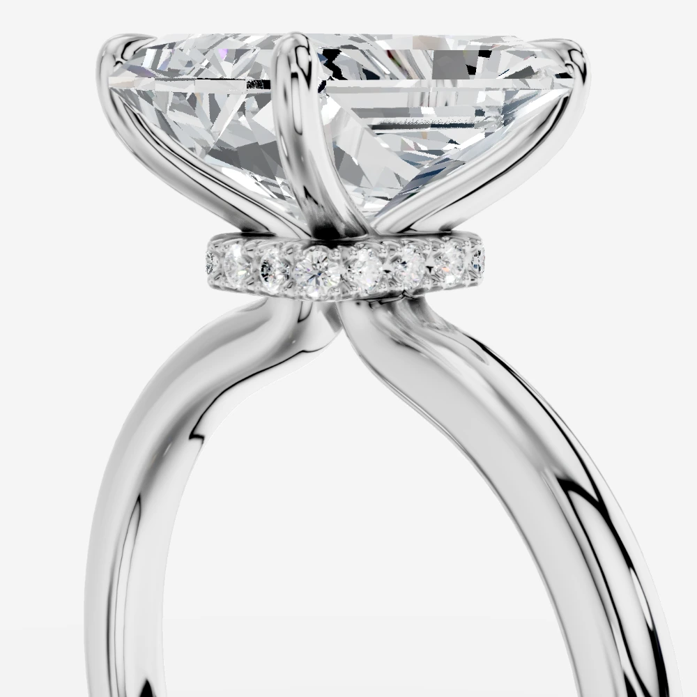 Elysium Radiant-Cut Lab-Grown Diamond Ring alternate view