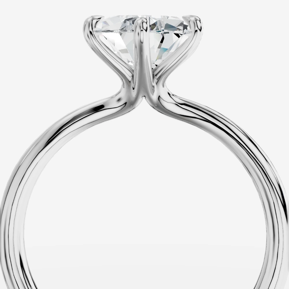 Cybele Damla Laboratuvar Pırlantası Yüzük · damla kesim · laboratuvar pırlantası yüzük · beyaz altın