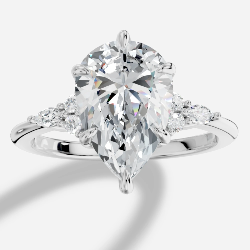 Liora Pear-Cut Lab-Grown Diamond Ring