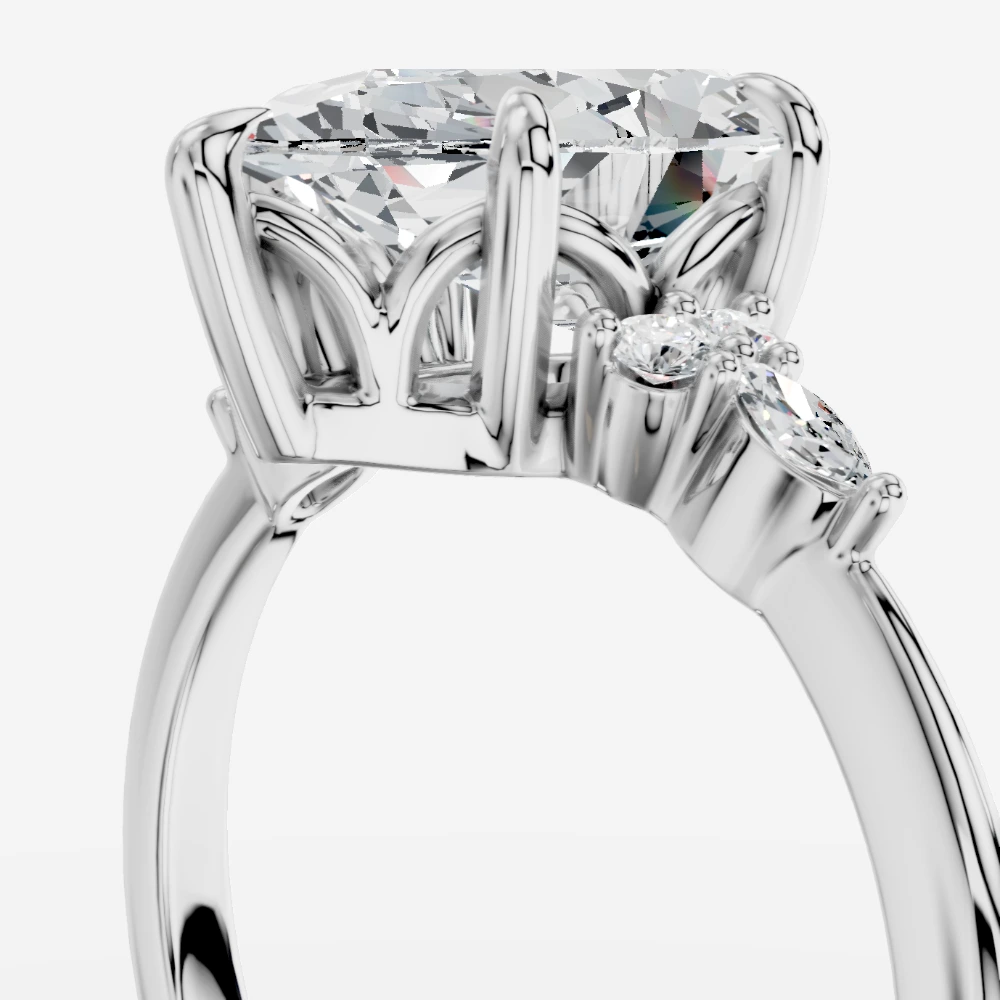 Liora Pear-Cut Lab-Grown Diamond Ring alternate view