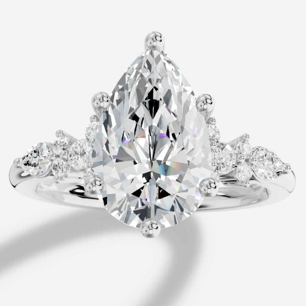 Veloria Pear-Cut Lab-Grown Diamond Ring