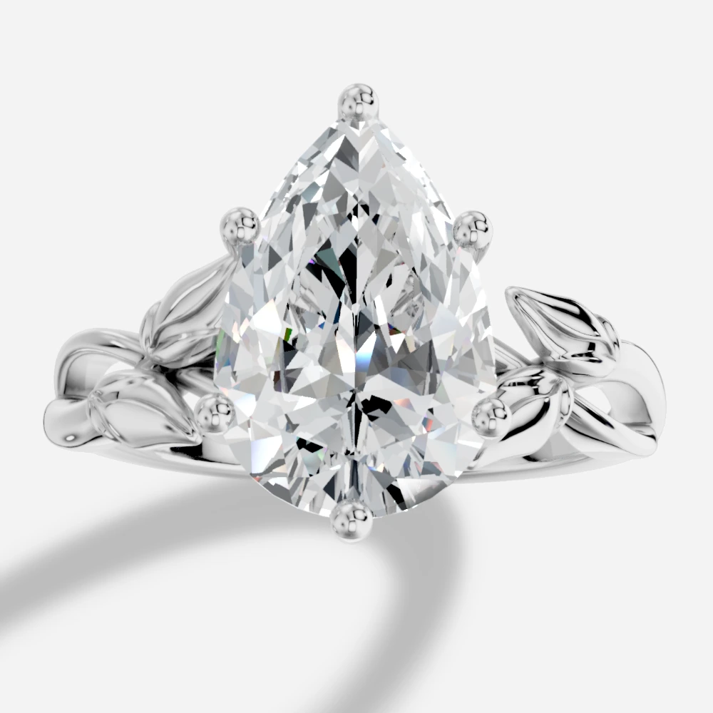 Acantha Pear-Cut Lab-Grown Diamond Ring