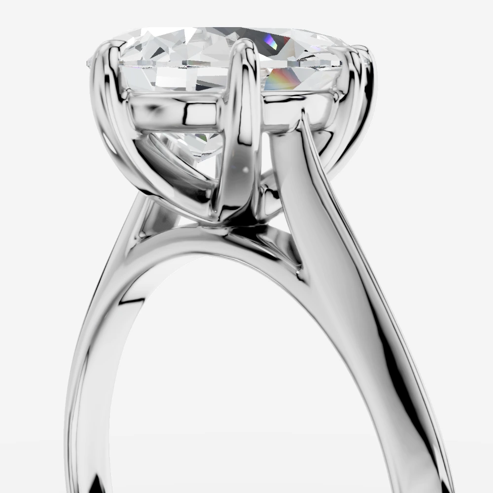 Calanthe Pear-Cut Lab-Grown Diamond Solitaire Ring alternate view