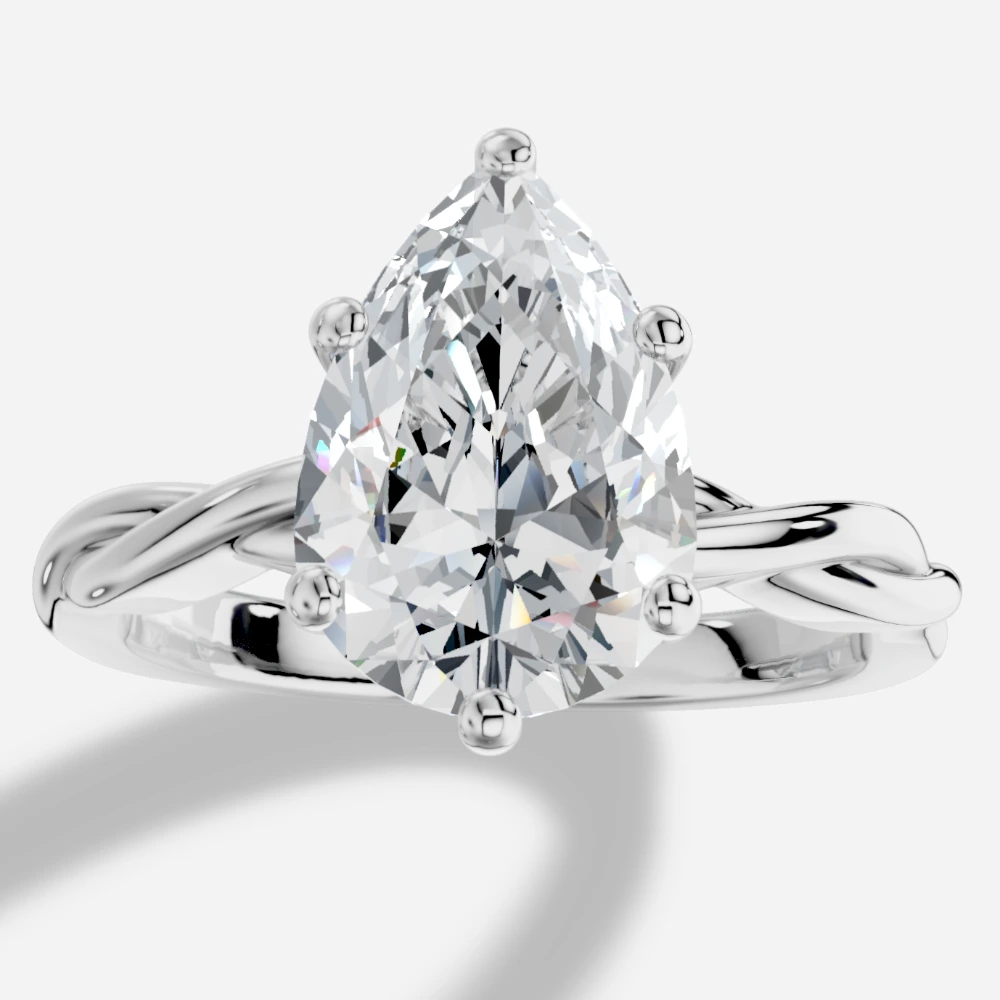 Arianne Pear-Cut Lab-Grown Diamond Ring