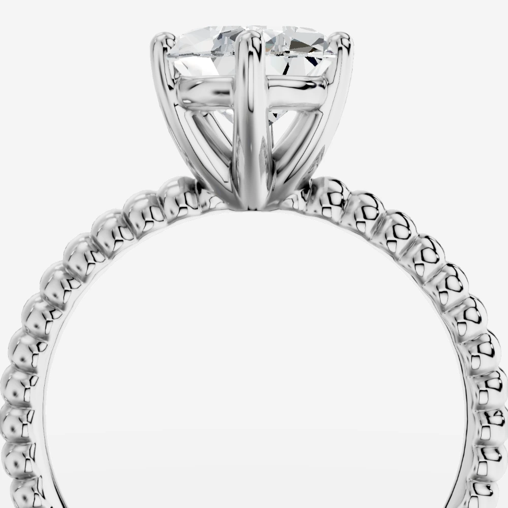 Evadra Pear Lab-Grown Diamond Ring · pear cut · lab-grown diamond ring · white gold