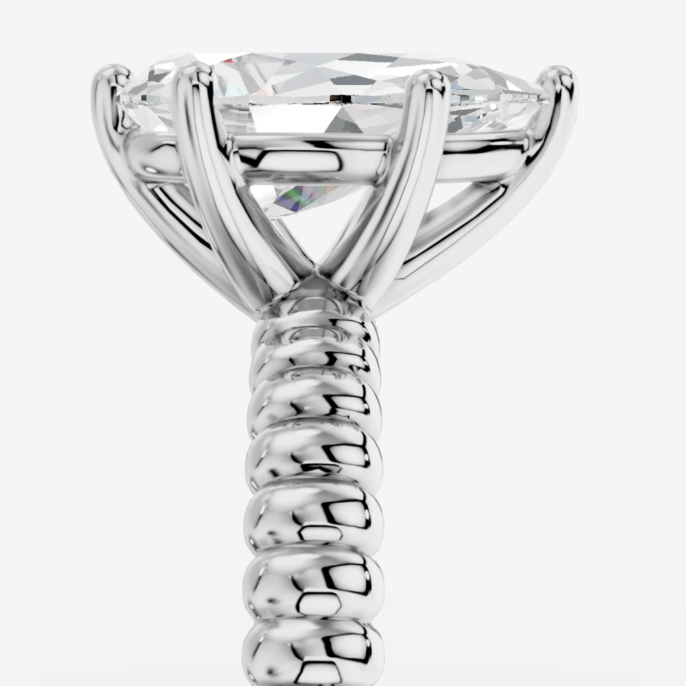 Evadra Pear Lab-Grown Diamond Ring · pear cut · lab-grown diamond ring · white gold