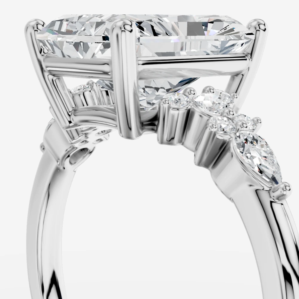 Veloria Radiant-Cut Lab-Grown Diamond Ring alternate view