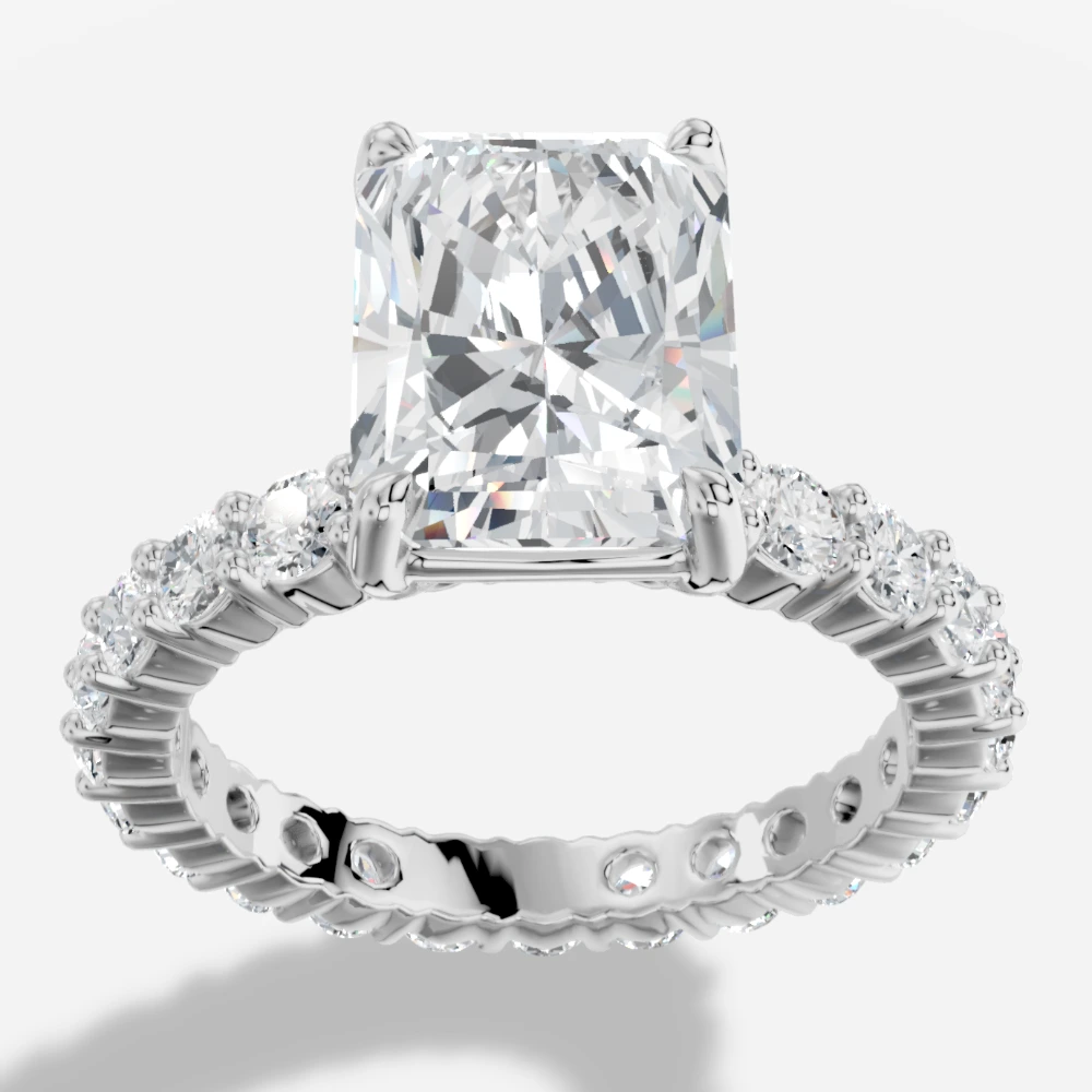 Imperial Radiant-Cut Lab-Grown Diamond Ring
