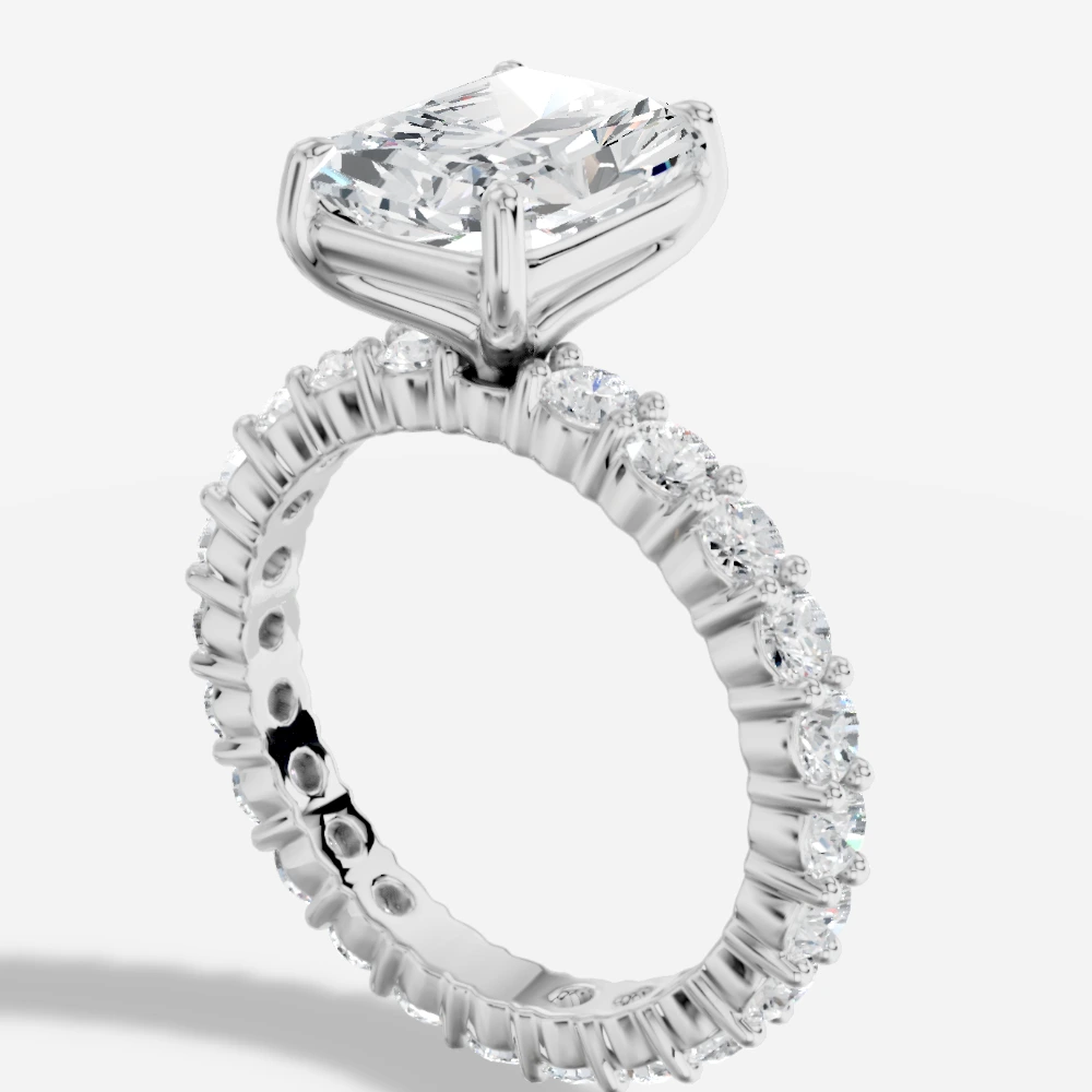Imperial Radiant-Cut Lab-Grown Diamond Ring