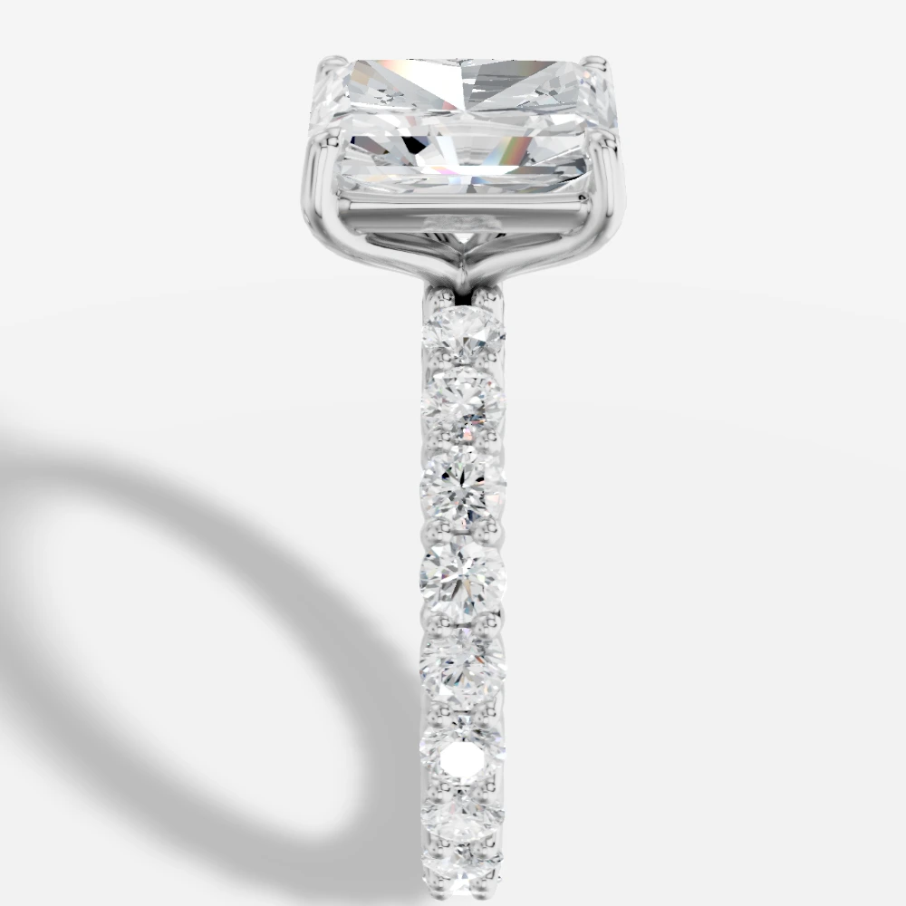 Imperial Radiant-Cut Lab-Grown Diamond Ring