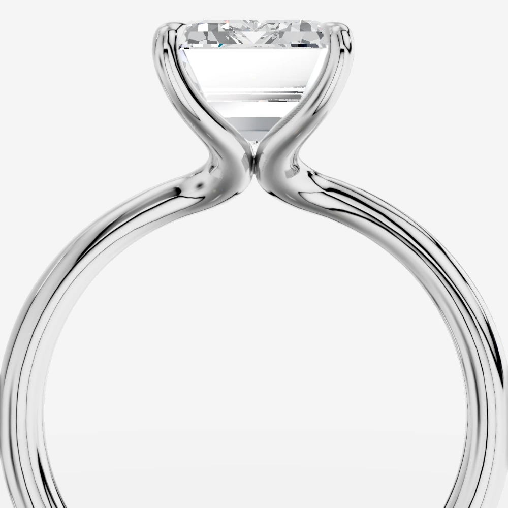 Cybele Emerald-Cut Lab-Grown Diamond Ring alternate view