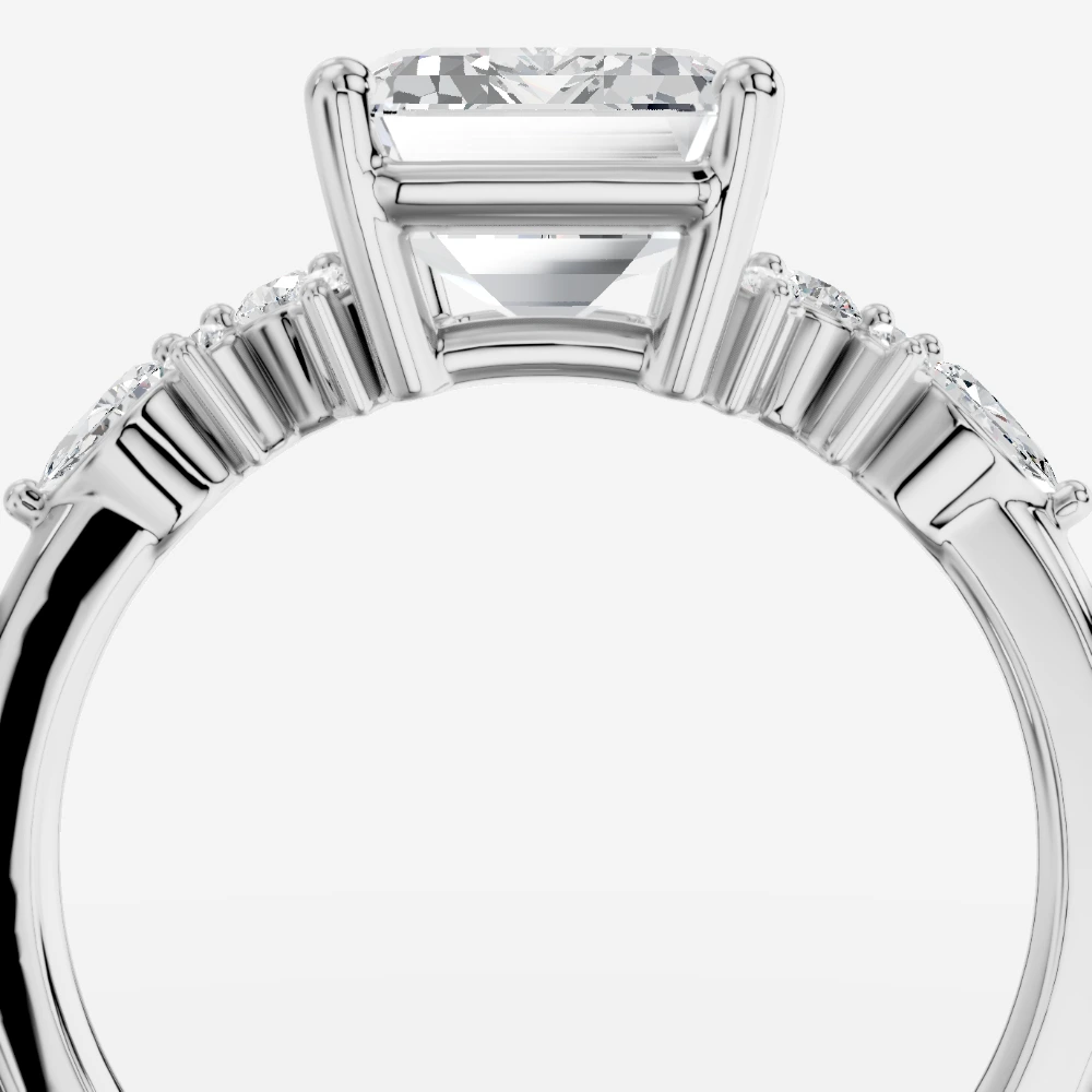 Veloria Emerald-Cut Lab-Grown Diamond Ring