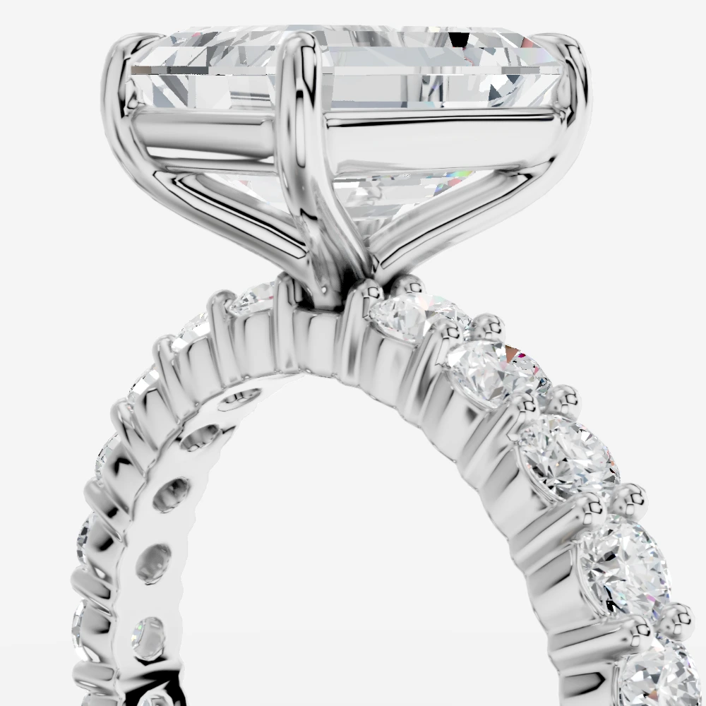 Imperial Emerald-Cut Lab-Grown Diamond Ring alternate view