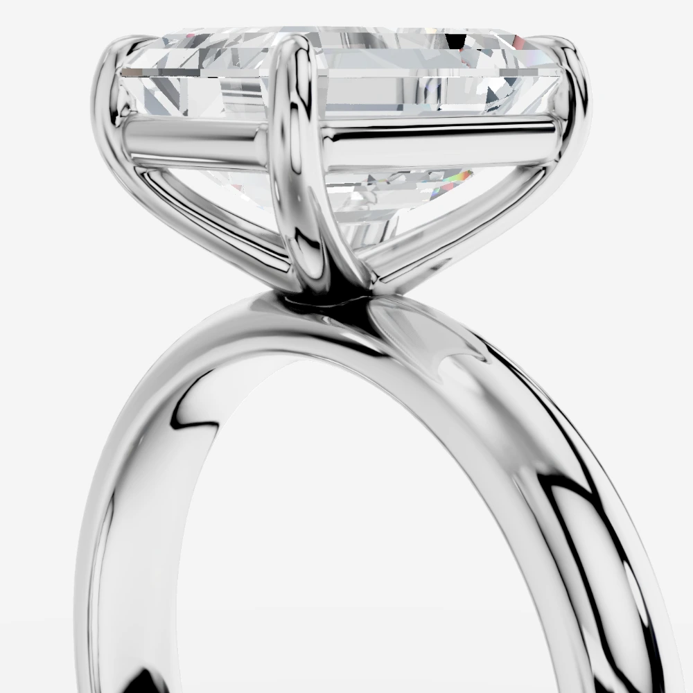 Aveline Emerald-Cut Lab-Grown Diamond Ring alternate view