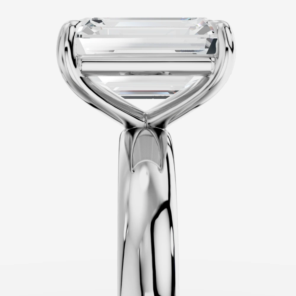 Aveline Emerald-Cut Lab-Grown Diamond Ring