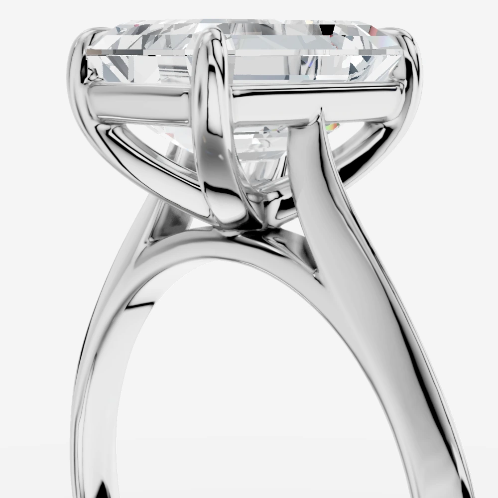 Cynara Emerald-Cut Lab-Grown Diamond Ring alternate view