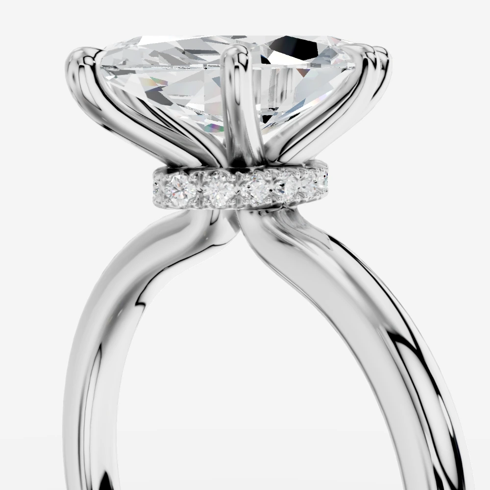Elysium Marquise-Cut Lab-Grown Diamond Ring alternate view