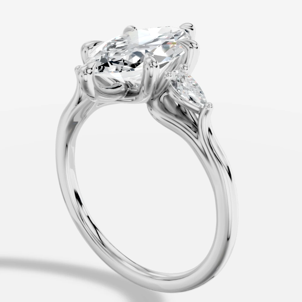 Celeste Marquise-Cut Lab-Grown Diamond Ring