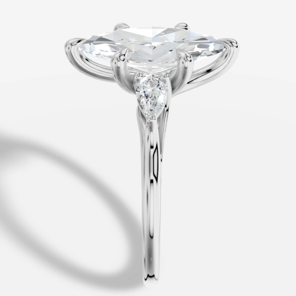 Celeste Marquise-Cut Lab-Grown Diamond Ring