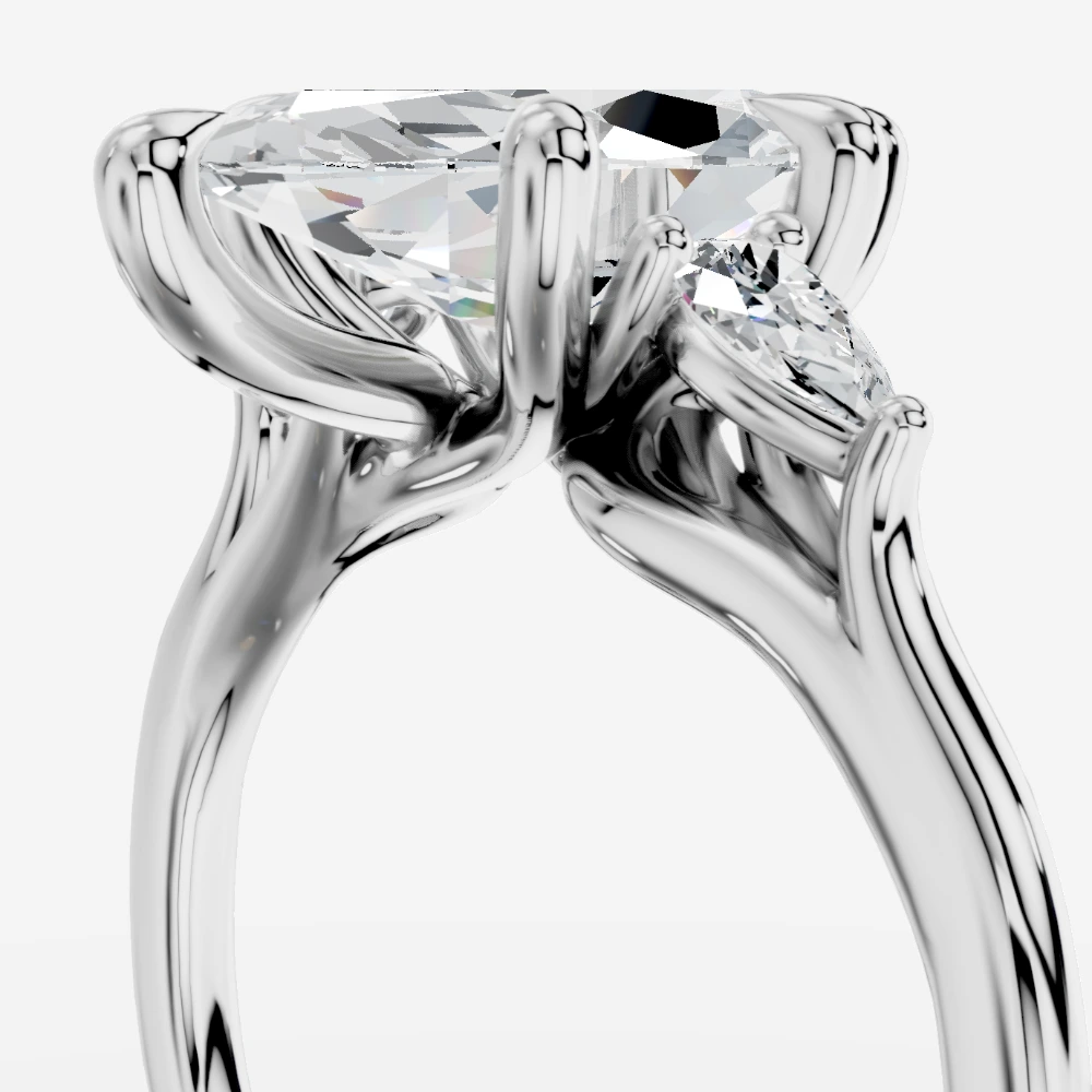 Celeste Marquise-Cut Lab-Grown Diamond Ring alternate view