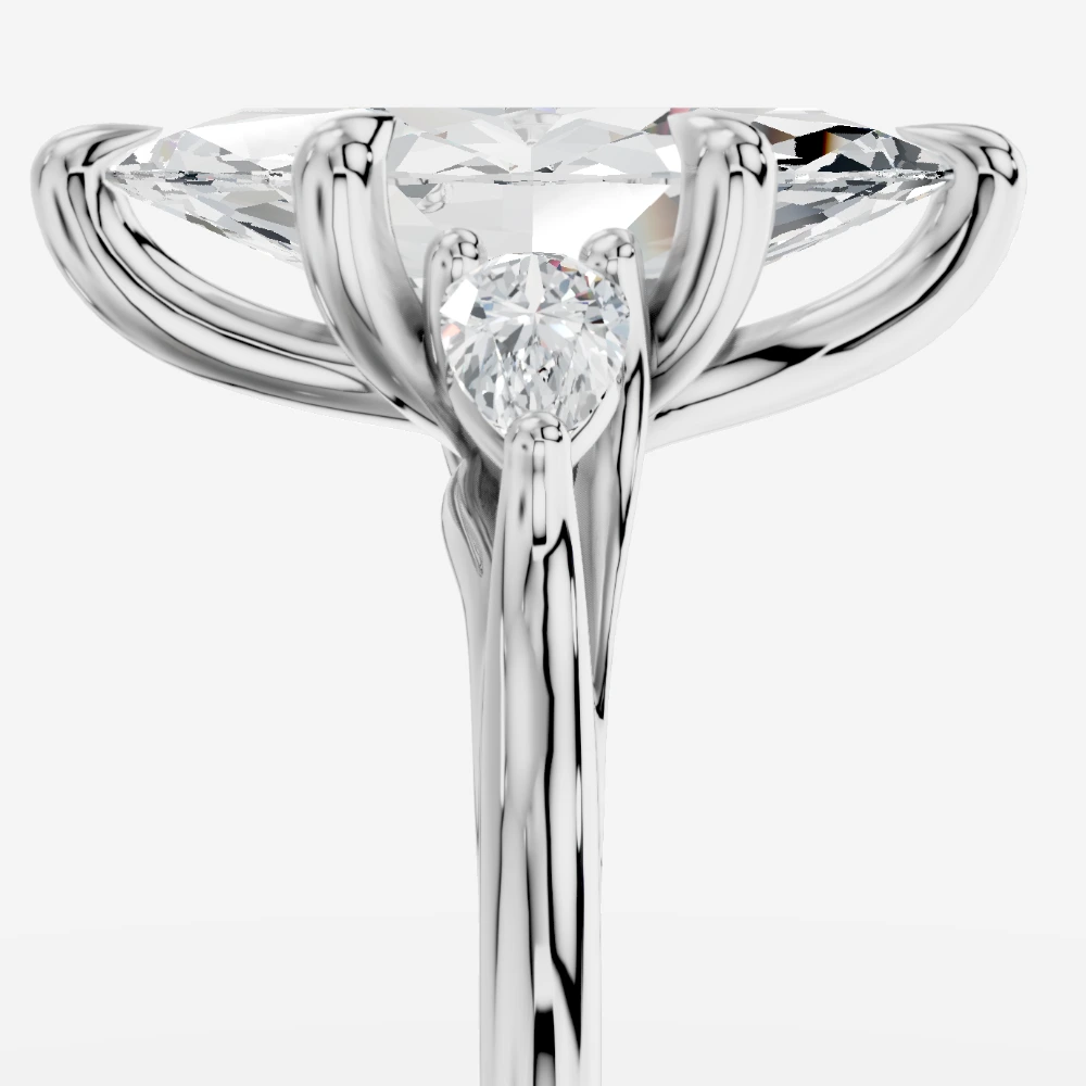 Celeste Marquise-Cut Lab-Grown Diamond Ring