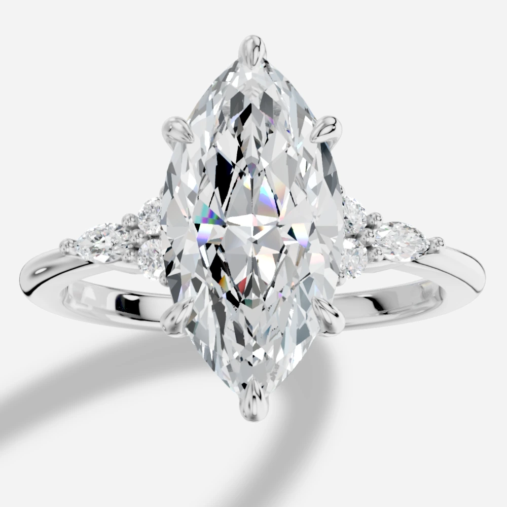 Liora Marquise-Cut Lab-Grown Diamond Ring