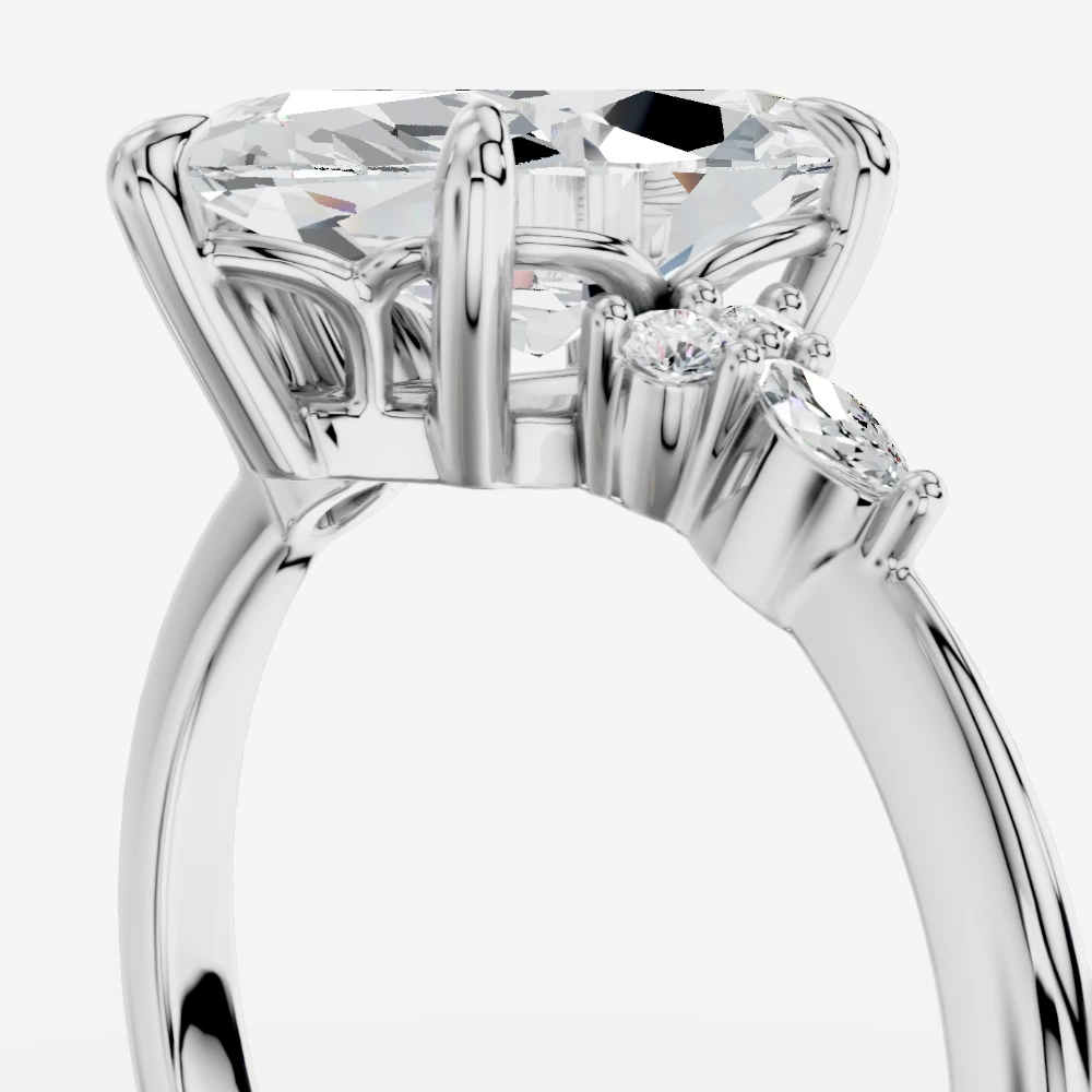 Liora Marquise-Cut Lab-Grown Diamond Ring alternate view