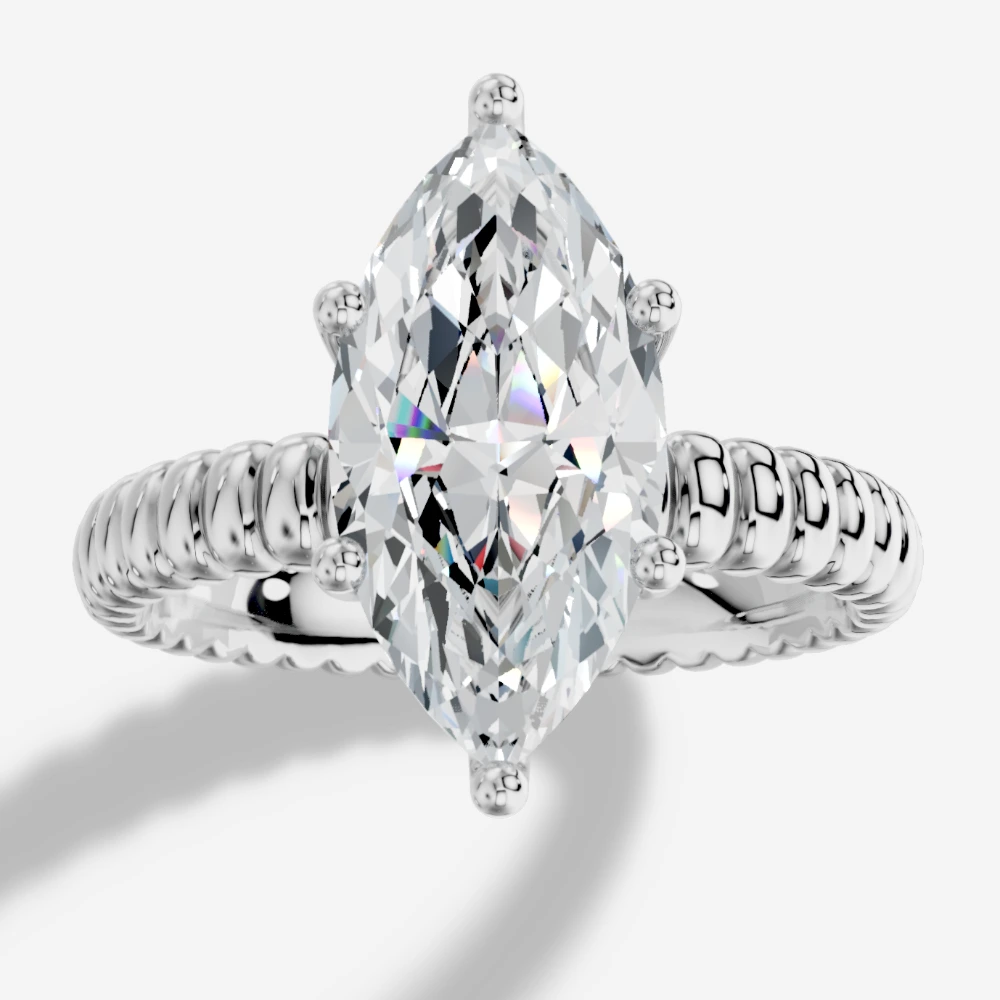 Orbia Marquise-Cut Lab-Grown Diamond Ring