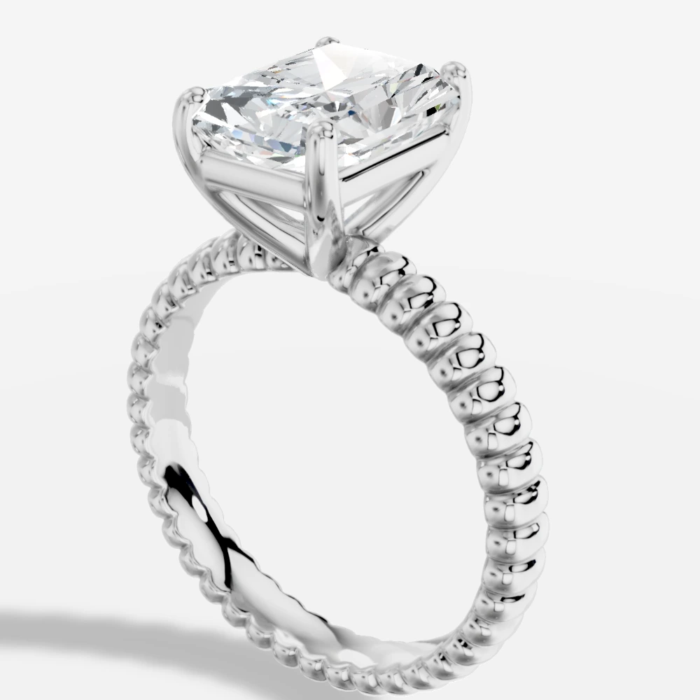 Orbia Radiant-Cut Lab-Grown Diamond Ring