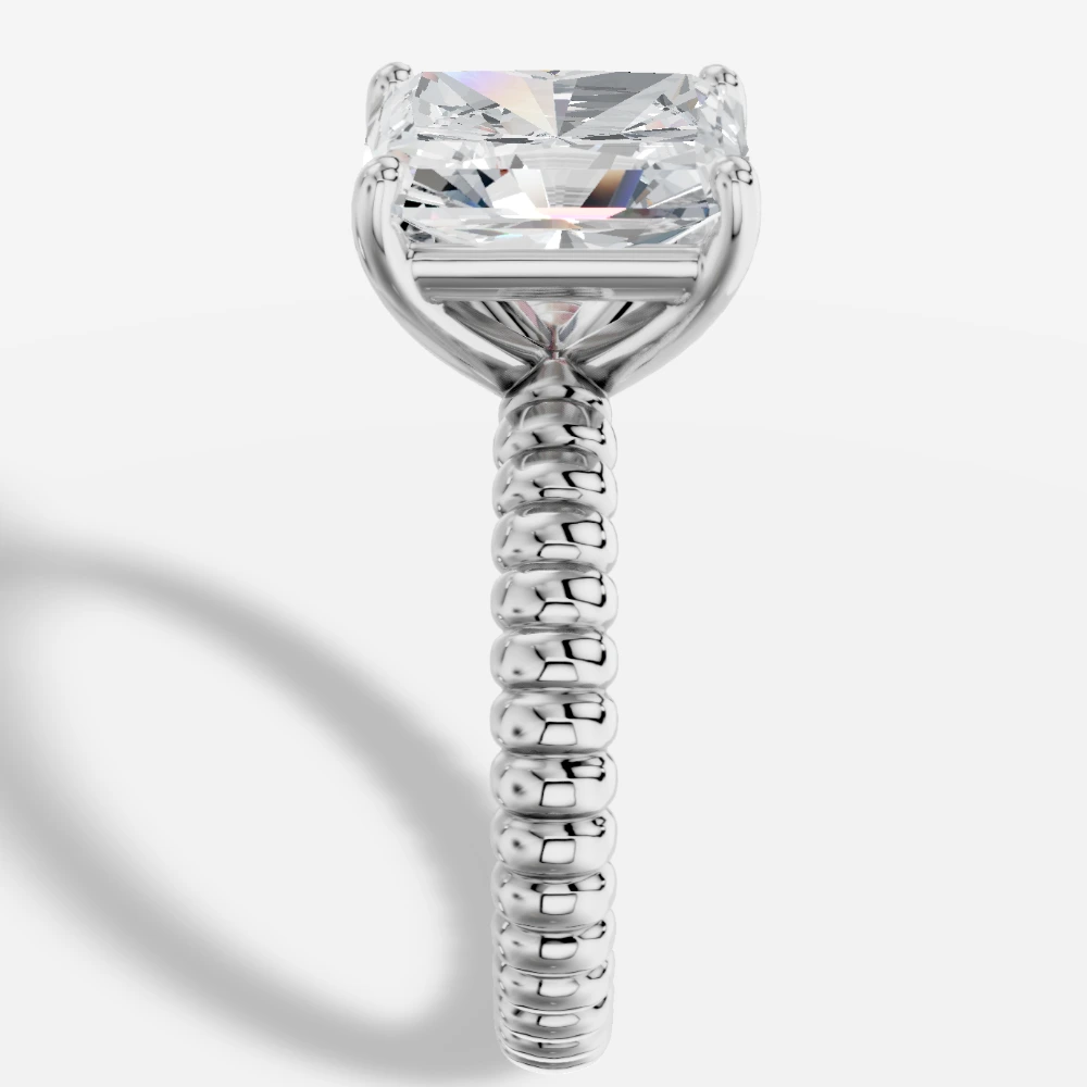 Orbia Radiant-Cut Lab-Grown Diamond Ring